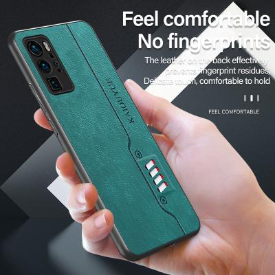 China Shockproof Luxury Cassette Leather Phone Case For Huawei Pro Mate 30 P40 P30 P20 Lite 20 10 Honor 9 Slim Silicone Protective Cover for sale