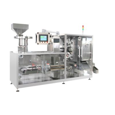 China Food Packing Machine Blister Packing Machine Automatic Aluminum Plastic Chewing Gum Blister Packing Machine Te koop