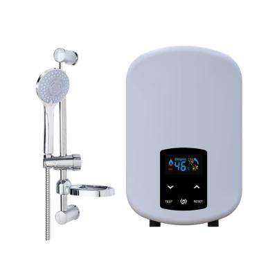 China Intelligent Plastic High Efficiency Temperature Control Water Heater Instant Hot Water Heating Electric Made in China for sale