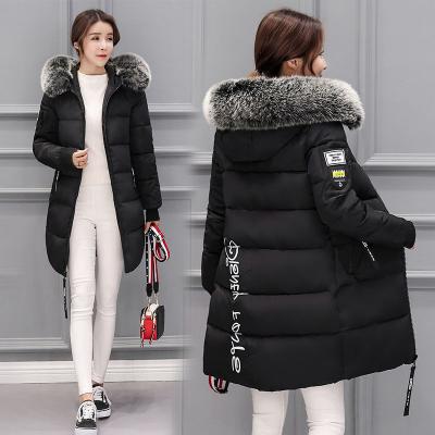 China China Factory Women Fashion Anti-Wrinkle Outwear Parkas For Women Slim Coat for sale