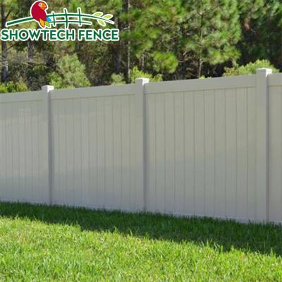 China Easily Assembled Plastic Showtech Vinyl PVC Swimming Pool Barrier/Plastic Barriers For Garden/Fence Yard for sale