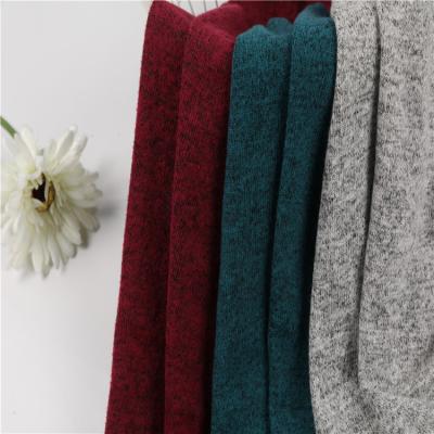 China Polyester Shrink-Resistant Spandex Hacci Loose Knitting Women's Sweater Knitted Fabric for sale