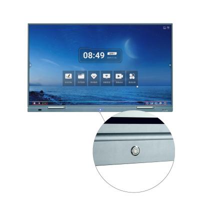 China Education 75 inch 4k touch screen display sensor infrared touch screen interactive panel for sale