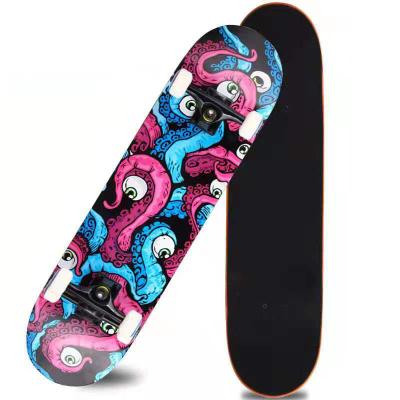 China Professional Creative Personality Skater Skateboard Stickers Custom 100% Deck Canadian Maple for sale