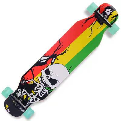 China Professional Skater The Price Advantage Preferential Custom Four Wheel Skater Skateboard Deck Beginner Longboard for sale