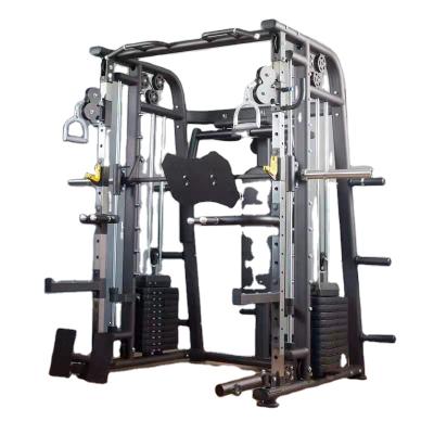 China Smith Machine Gym Multi Station Gym Squat Rack Universal Frame Multifunctional Gantry Weight Lifting for sale