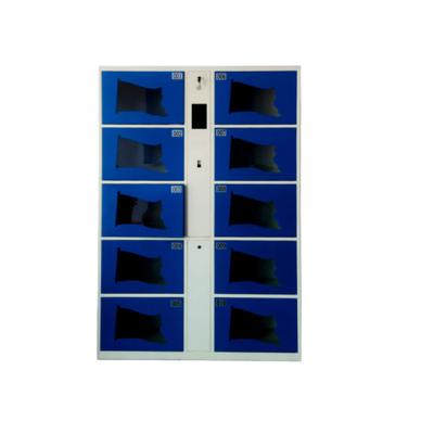 China Fingerprint identification cabinet kindergarten locker steel locker smart locker ZS-ZW-12M01 for sale