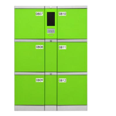 China Smart storage cabinet for mobile phone in the gym of the central bathing pool open the locker ZS-XS-6M01 for sale