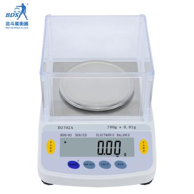 China BDS-DJ-A Electronic weighing balances Analytical balance Laboratory weighing balance 0.01g Digital precision electronic balance for sale