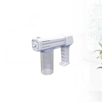 China Nano Wireless Portable Indoor Blue Ray Sterilization Machine Sprayer Deodorization Spray Gun Steam Atomizer Gun for sale