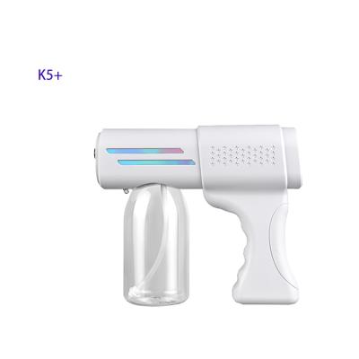 China Nano K5 pro 380ml sterilizer disinfection radio spray gun fogger machine disinfecting sprayer gun for sale