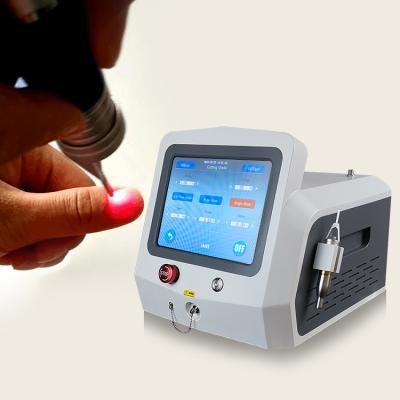 China Fungus Nail Diode 980nm+1470nm Laser Most Effective Pedicure Equipment For Toe Nail Fungus for sale