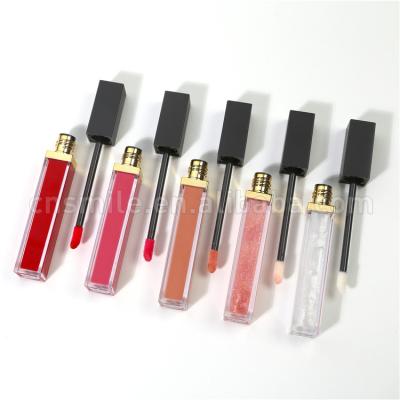 China Cruelty-free/No New Maximum Animal Testing RTS Plum Pink and Clear Vegan Lip Gloss Private Label Lip Gloss Lip Gloss Set for sale