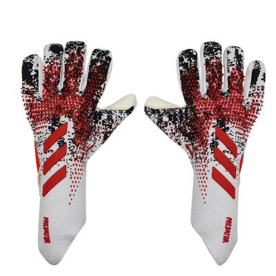 China 2022 Roll Finger Latex Goalkeeper Gloves German New Design Latex Soccer Gloves For Adult And Kids Football Gloves for sale