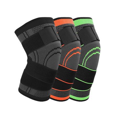 China Universal Sports Knee Pads Gym Fitness Elastic Gear Brace Running Support Volleyball Protector Basketball Kneepad for sale