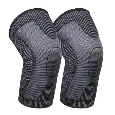 China Universal Kneepad Support Fitness Gear Basketball Volleyball Brace Sports Accessories Protector Pressurized Elastic Knee Pads for sale