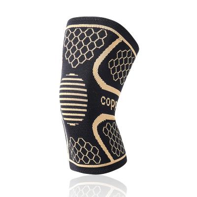 China Elasticity Adjustable Breathable Hot Selling Protective Fitness Spring Knee Pad Basketball Sports Upper Kneepads for sale