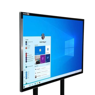 China Store/market/bank/school/ktv 85 inch industry price touch screen panel monitor IR interactive whiteboard for meeting school for sale