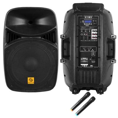 China Rechargeable Portable Speaker Yes High SPL Speaker 15inch Battery Speaker 15 for sale