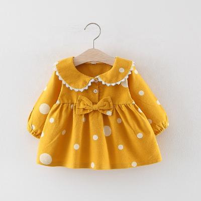 China 2021 Breathable Hot Selling Dresses Infants Kids Clothing Cute Baby Dress For Girls for sale