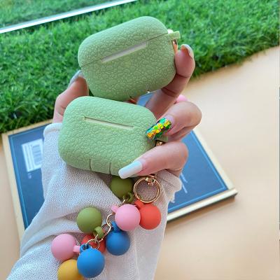 China Candy Waterproof Shockproof Dustproof Ball Key Chain For Airpods Case With Key Chain For Air Pod Cases For Airpod/for airpods for sale