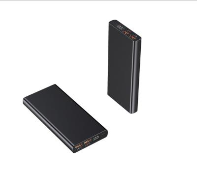 China Ultra Thin Fast charging Battery Charger PD wholsell manufacture metal 10000mah quick charge 3.0 20000 mah 22.5w power bank fast charging power banks for sale