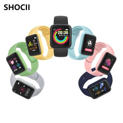 China Amazon Hot Selling FM Radio Watch Y68 Wrist Band Wrist Band Blood Pressure Sport Wristband Fitness Tracker D20 Smartwatch New Smartwatch for sale