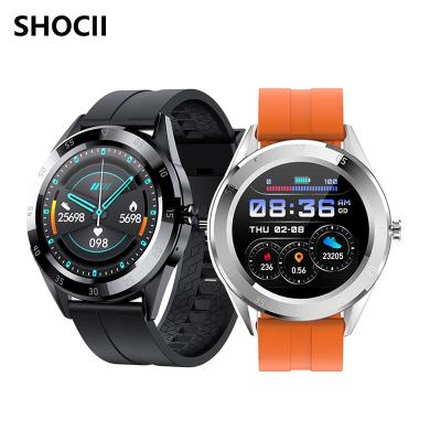 China Round Heart Full Page Rate Tracker Smartwatch 1.54 Inch IPS Touch Screen Sports Waterproof Watch for sale