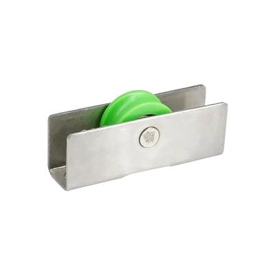 China High Quality Sliding Door Pulley Aluminum Window Roller Nylon Wheels Rolling Smoothly for sale