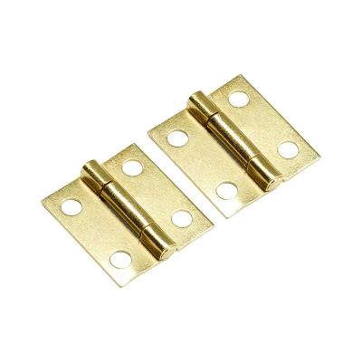 China Low Hinge Factory Price Durable Jewelry Gift Decorative Jewelry Box Hinge Brass Wooden Box for sale