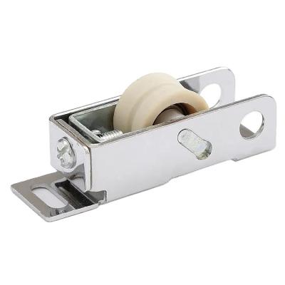 China High Quality Low Noise Broken Bridge Door and Window Aluminum Rollers with POM Bearing Sliding Pulley for German Window Accessories for sale