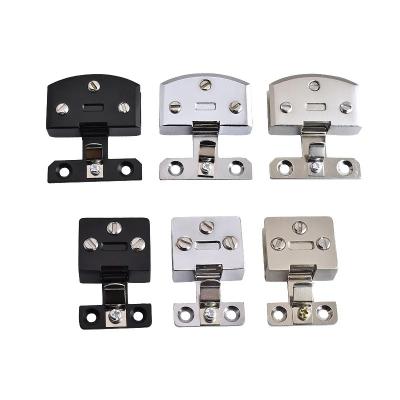 China Modern Door Hinges Glass Hinge Bathroom Glass Door Cabinet Wine Hinge Stainless Steel OEM Shower Door Clip 90 Degree for sale