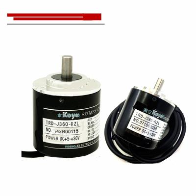 China Speed ​​and Angle Sensor Photoelectric Rotary Encoder DC4.75V-30V 2TH100/200/300/360/500/600/1000/1024 TRD-J360-RZL TRD-J360-S Incremental Encoder for sale