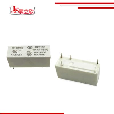 China Transformers Relay Miniature HF118F 024-1ZS1T HF118F 012-1ZS1T HF118F 024 1ZS1T HF118F-024-1ZS1T 5V 12V 24V 5PIN 10A A Set for sale