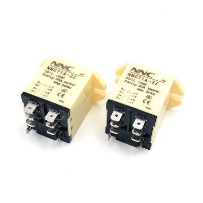 China Power Relay JQX-30F-2Z 8PIN DPDT 2NO 2NC High Intermediate Miniature Relay JQX-30F 2Z 30A HHC71A DC12V DC24V AC110V AC220V for sale