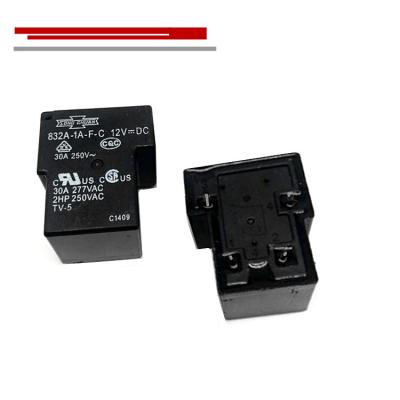 China -- 832A 1A F C 12V 832A-1A-F-C-12VDC 4PIN 30A 832A-1A-F-C power relay for sale