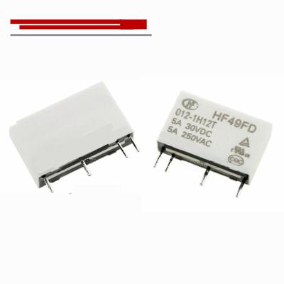 China A set of 1 set normally open relay 5A 4PIN normally open relay HF49FD-012-1H11 HF49FD 012 1H11 HF49FD 012-1H11 power new for sale