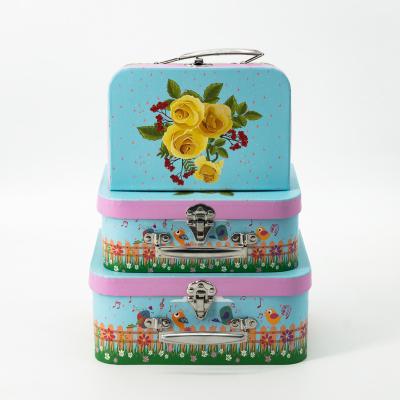 China Customized Highly Recommended Gorgeous Customized Greyboard Suitcase Gift Box For Storage for sale