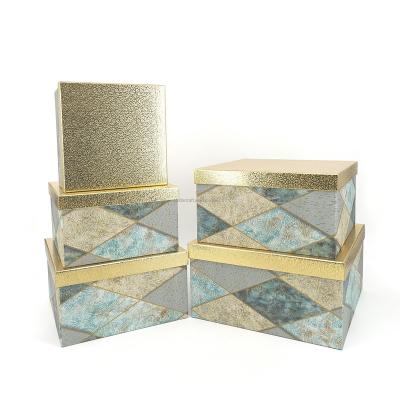 China Wholesale Handmade Machine Recyclable Cardboard Display Decorative Elegant Packing Box Storage Box For Gifts for sale