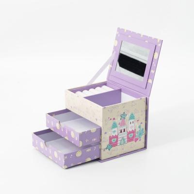 China Recyclable Materials Highly Recommended Luxurious Recyclable Materials Make Up Gift Box For Women for sale