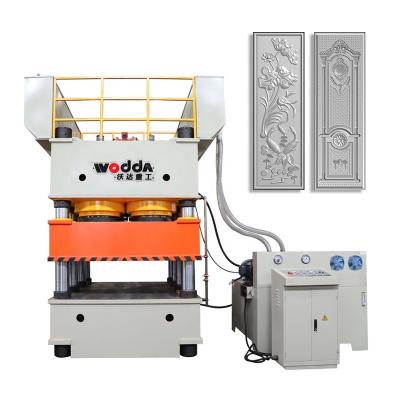 China Farms 4500 Tons Steel Door Plate Hydraulic Press Machine Embossing Hydraulic Press Machine for sale