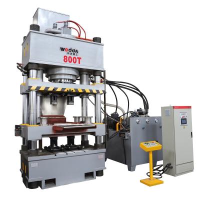 China Licking Block Mineral Brick Powder Salt Block 800ton Metal Hydraulic Press Metal Hydraulic Press Compaction Molding Machine for sale