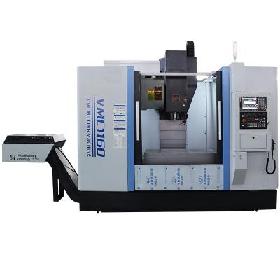 China Metal Processing CNC Machining Center High Efficiency Vertical Machine VMC 1160 CNC Milling Machine Vertical Centers for sale