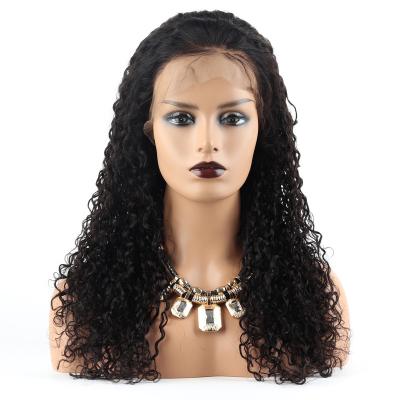 China High Quality Glueless Curly Hair 10a Density Full Lace Human Hair 150% Glueless Wig Pre Plucked Natural Hairline for sale