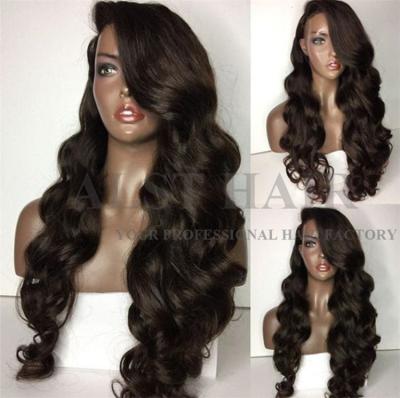 China New Arrival Loose Indian Sexy Women Wave Full Lace Wig For Black Women for sale