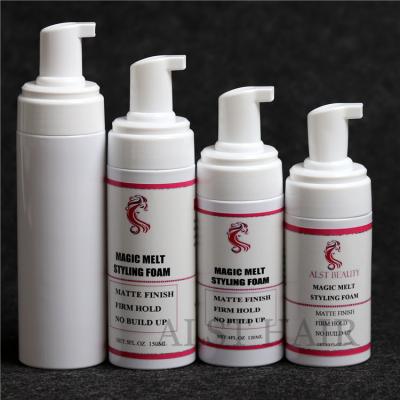 China Private Label Hair Mousse Products Rich Foam Styling Strong Hold Organic Hair Mousse For Curly Hair for sale