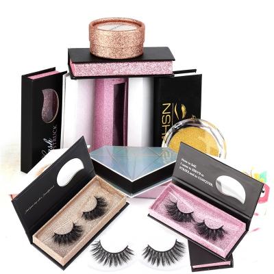 China Wholesale Price Natural Soft Mink Eyelashes Cruelty Free 3D Mink Lashes With Custom Packaging for sale