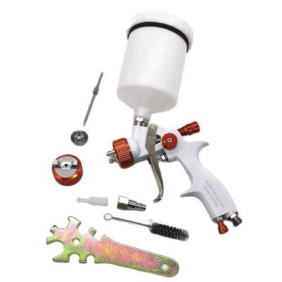 China White Furniture Car Face......1.3MM Spray Gun With 1.8mm Nozzle Kit Car Paint Gun HVLP Air Paint Gun With 1.8mm Nozzle 600CC Mug Airbrush for sale