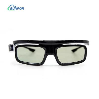 China Universal Link 3D Projector DLP Movie 3D Shutter 3D Watching Active Glasses For Vivitek/XGIMI/Yinzam Liquid Activated Glasses for sale