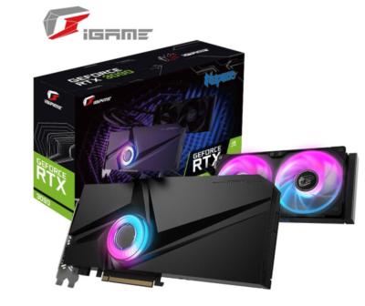 China Colorful iGame Geforce RTX 3090 NEPTUNE 24GB GDDR6X Liquid Cooling Workstation for sale